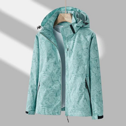 Dames Windjack Waterafstotend - Winddichte Regenjas met Rits
