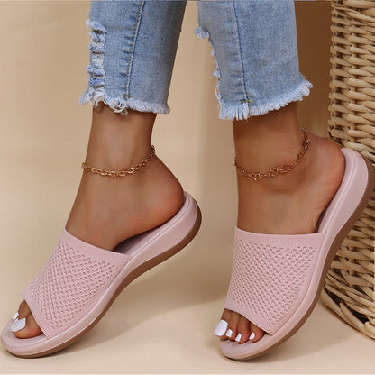 Dames Comfortabele Slippers – Ademend en Geschikt voor Zomergebruik