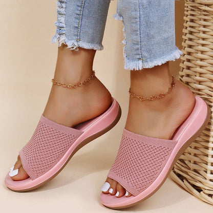 Dames Comfortabele Slippers – Ademend en Geschikt voor Zomergebruik