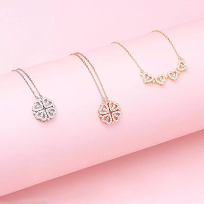 Amora – Magische Hart & Klaver Ketting